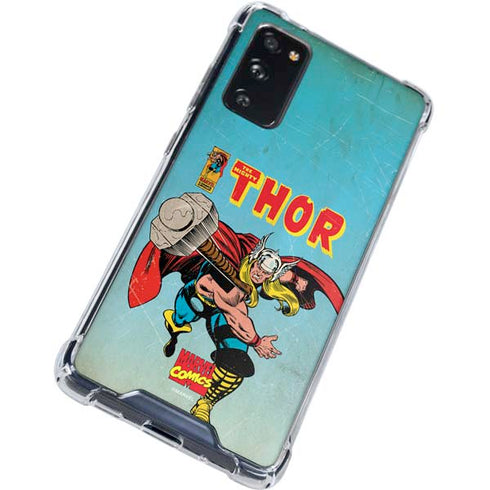 Marvel Classic Comics The Mighty Thor Galaxy S20 FE Clear Case